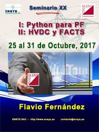 Seminario DigSilent 20: Python, HVDC/FACTS