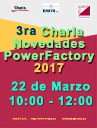 Charla Novedades PowerFactory 2017