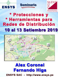 Seminario Distirbución DigSilent: Protecciones, Herramientas Redes Distribucion