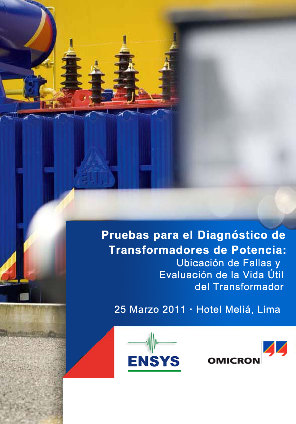 Evento Omicron - Pruebas de Diagnostico de Transformadores de Potencia